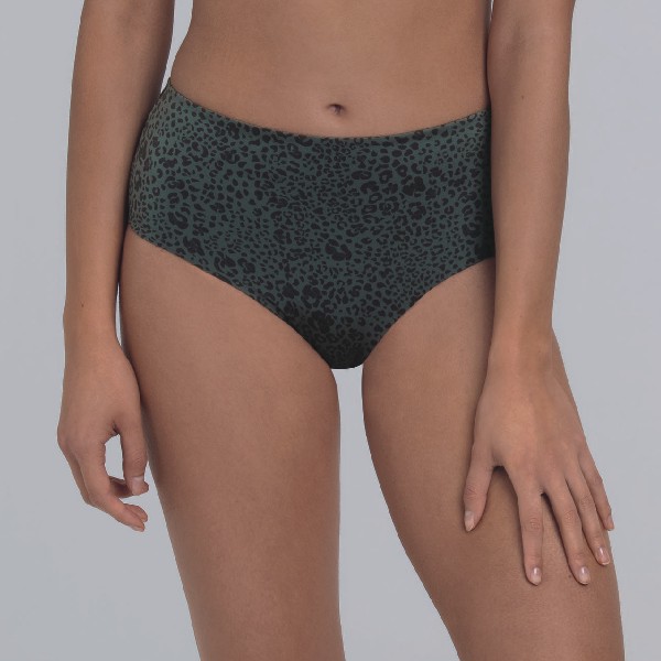 braguita talle alto estampado leo color selva