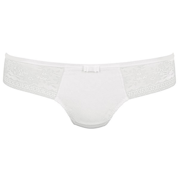Artículo braguita tanga color blanco