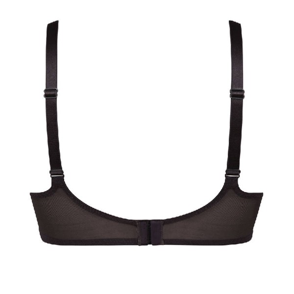 Producto sujetador de lactancia con aros color antracita copa D