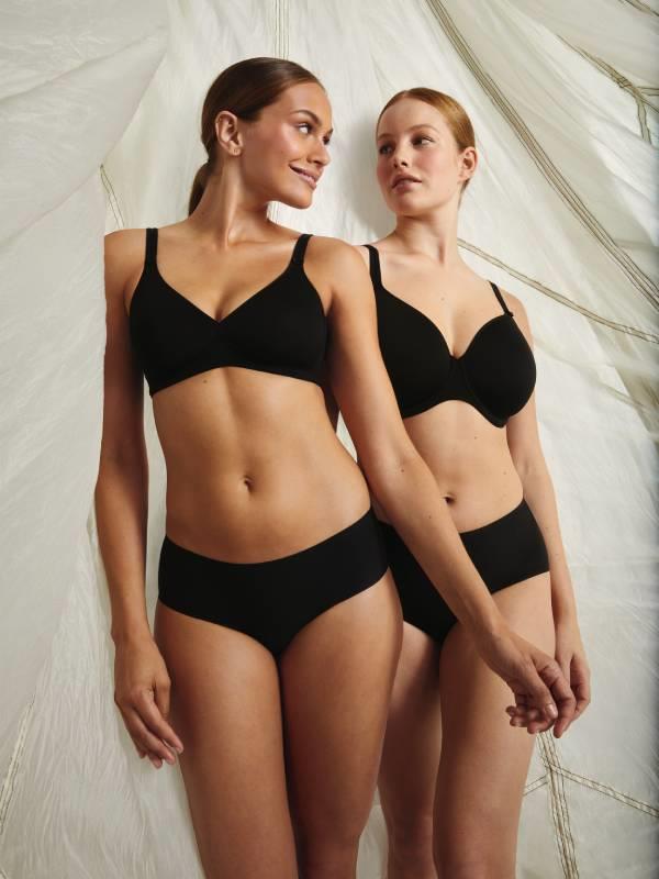 sujetador sin aros negro 