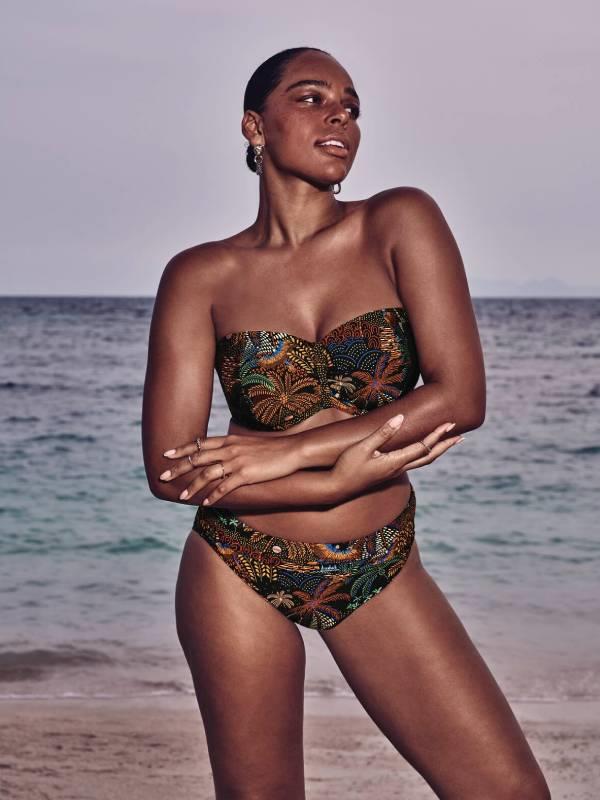 top bikini safari rosa faia