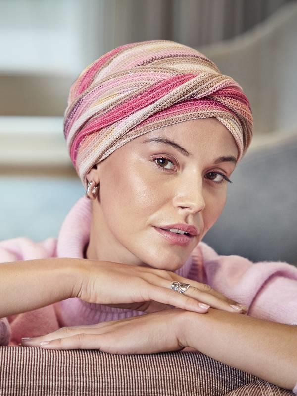 turbante rosa