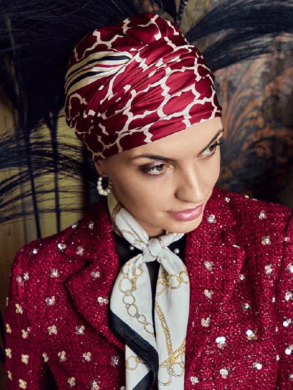 PAÑUELO ONCOLOGICO ROJO 