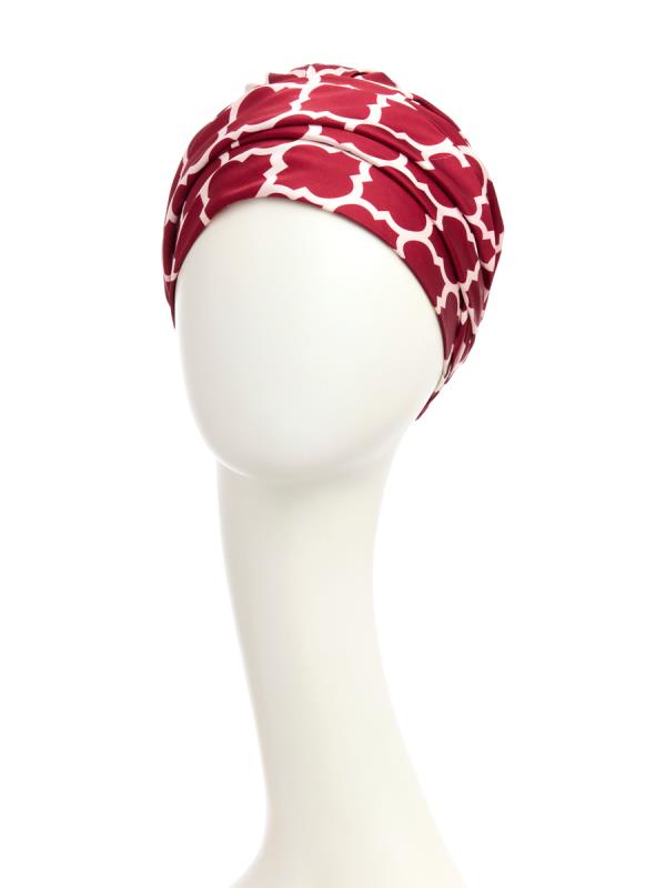 Pañuelo oncologico rojo 