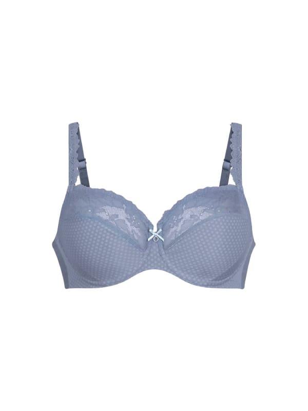 Sujetador con aros reducto azul claro 