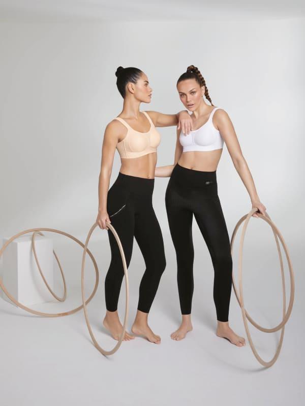 Sujetador deportivo de sujección firme rosa claro