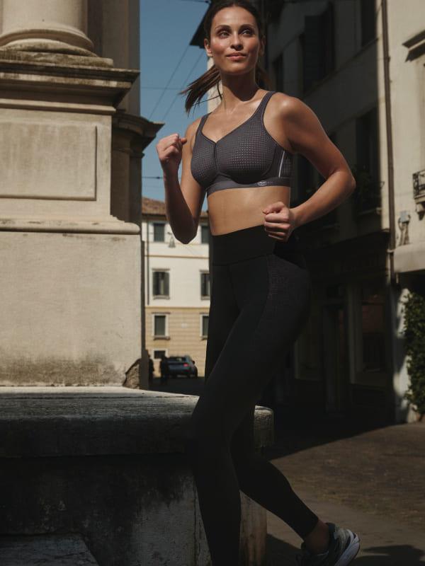 Sujetador deportivo anita active gris performance