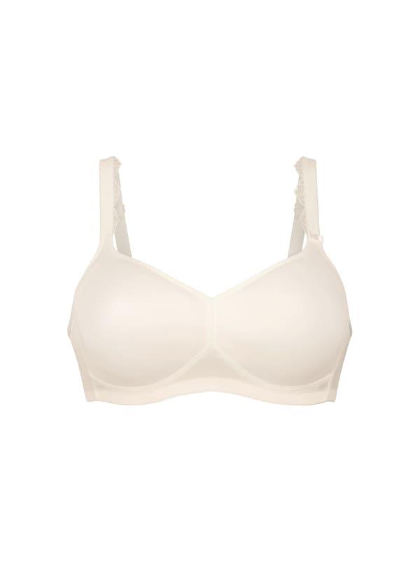 Sujetador con forma protésico de anita care color blanco roto