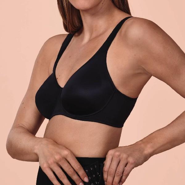 sujetador con aro negro