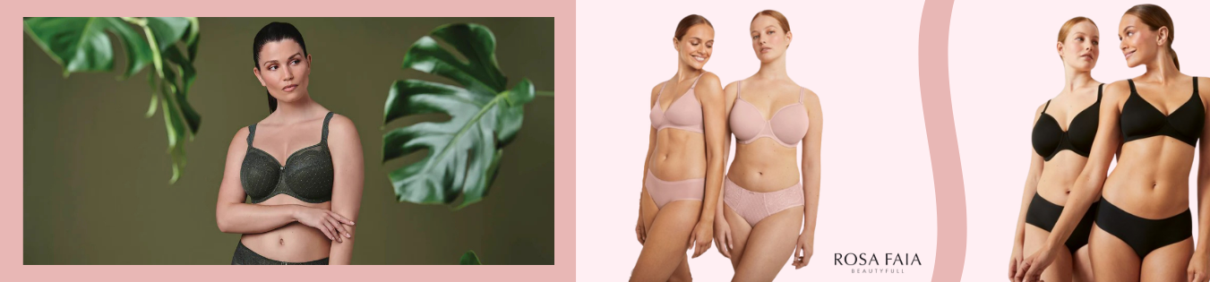 Sujetadores de la marca Rosa Faia