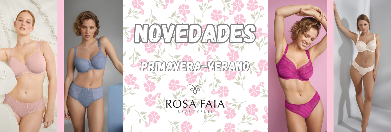 Sujetadores de la marca Rosa Faia